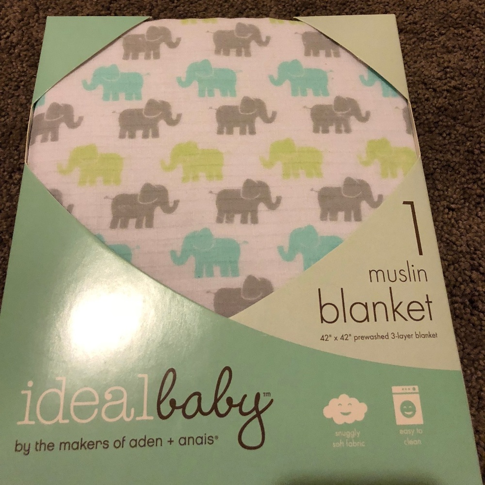 3-layer muslin blanket by makers of Aden + Anais